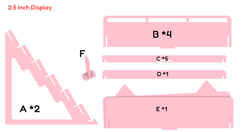 2.5 Inch Display Stand [FILES ONLY]