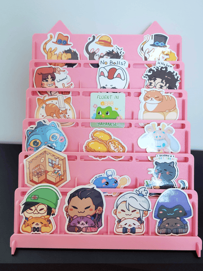 2.5 Inch Sticker Display Stand