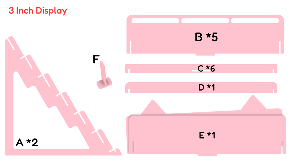 3 Inch Display Stand [FILES ONLY]