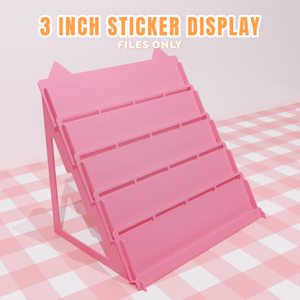 3 Inch Display Stand [FILES ONLY]