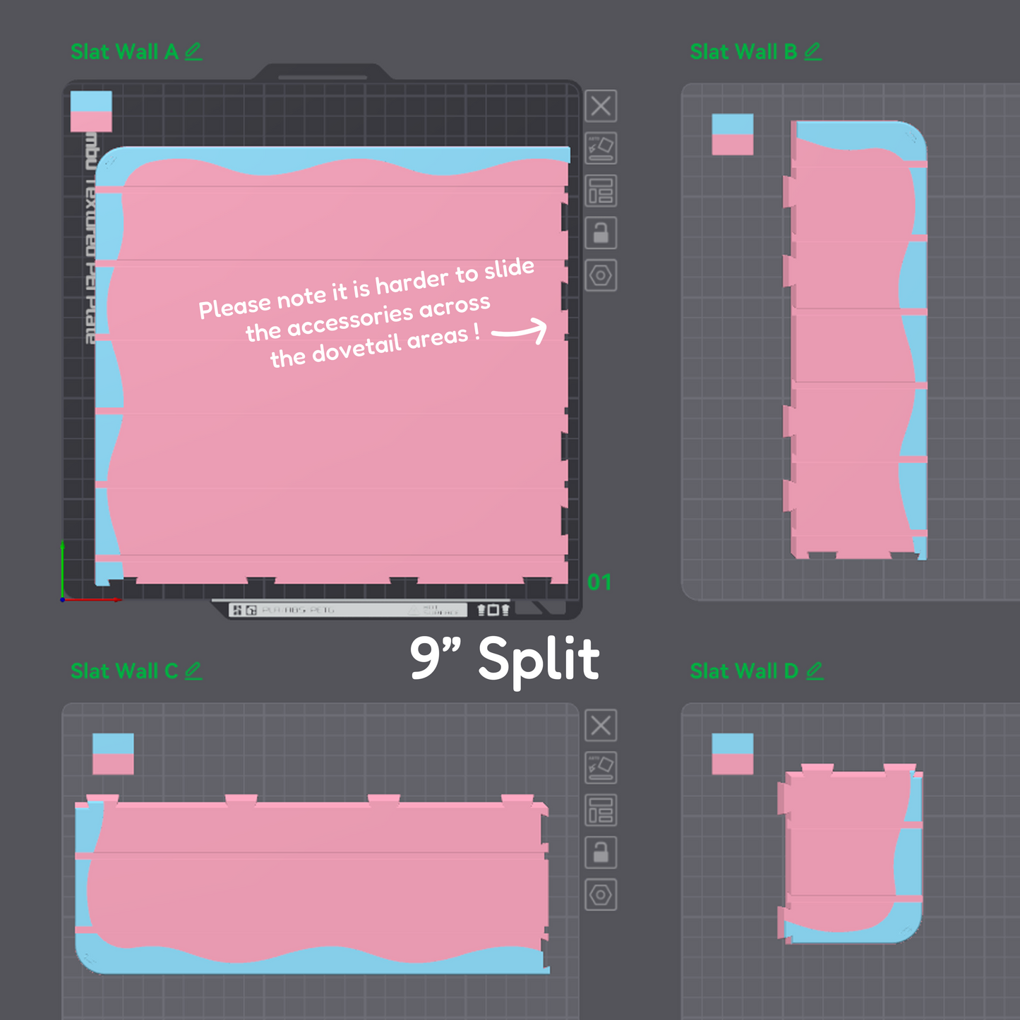 Slatwall Panel [FILES ONLY]