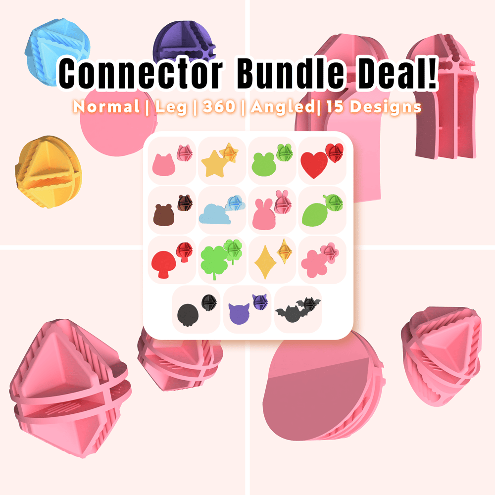 Base Connectors Bundle (Edges not included) [FILES ONLY]