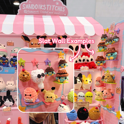 Slatwall Artist Alley Panel