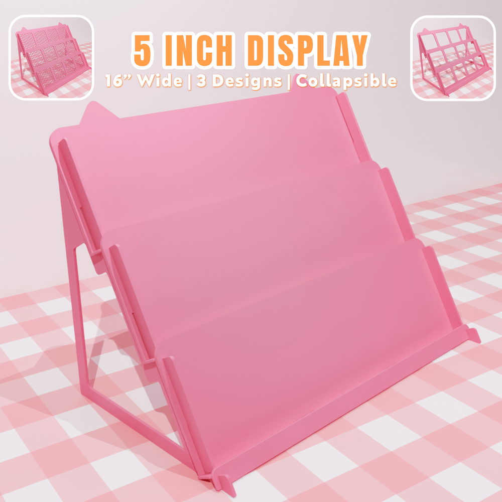 5 Inch [16 Inch Wide] Postcard/Sticker Sheet Display Stand