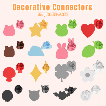 Decorative Connectors (1/2) [FILES ONLY]