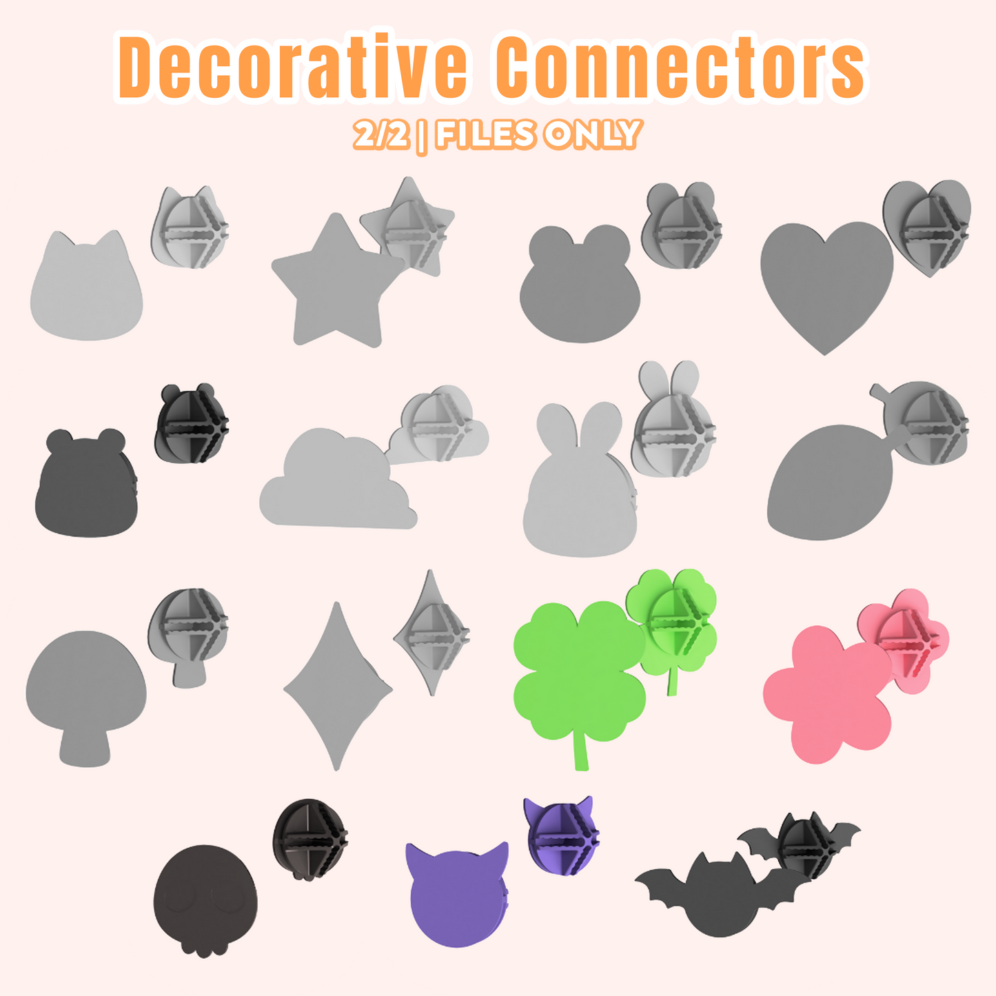 Decorative Connectors (2/2) [FILES ONLY]