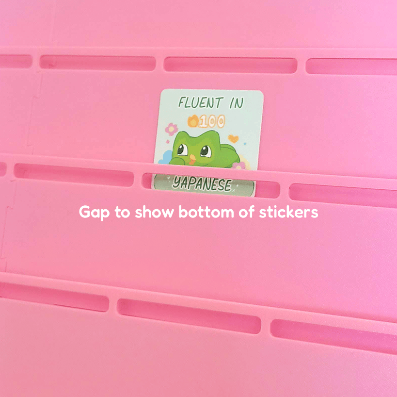 2.5 Inch Sticker Display Stand