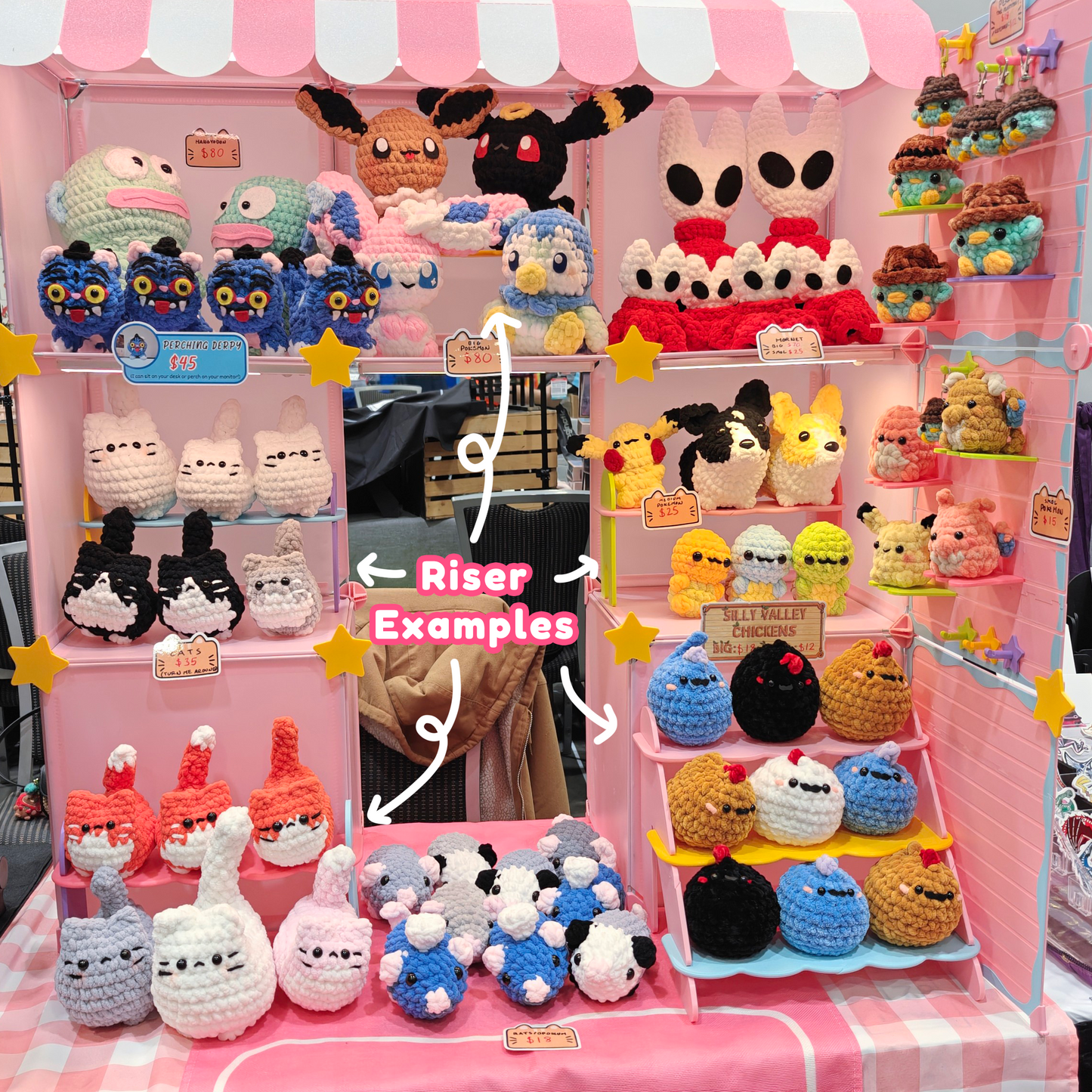 3 Tier Display Riser