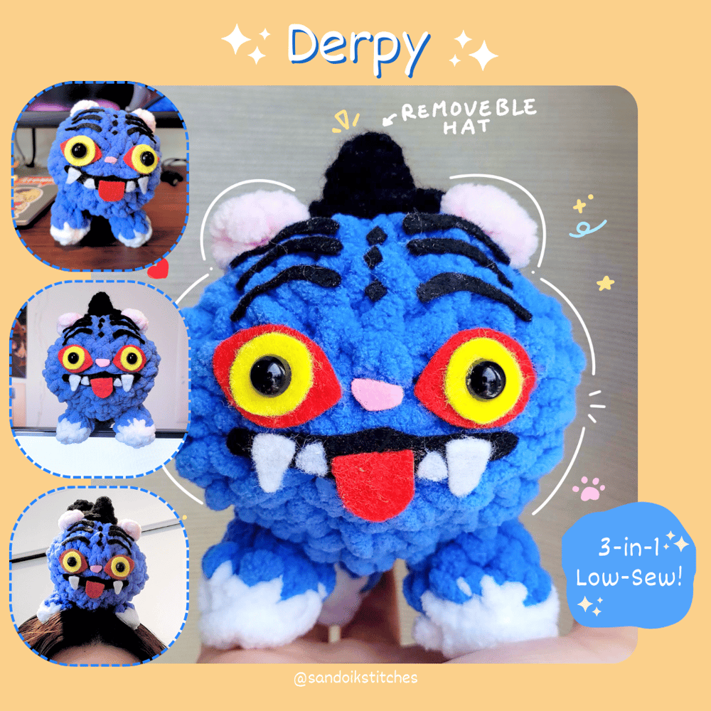 Crochet Derpy 3-in-1 Pattern