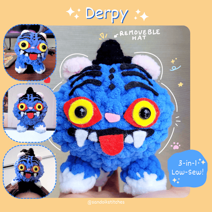 Crochet Derpy 3-in-1 Pattern