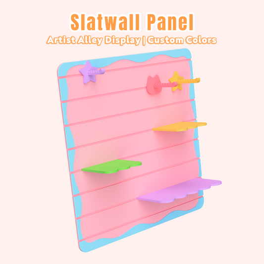 Slatwall Artist Alley Panel