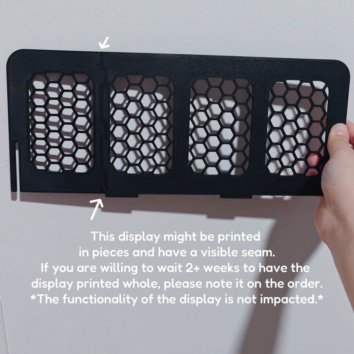 5 Inch [12 Inch Wide] Postcard/Sticker Sheet Display Stand
